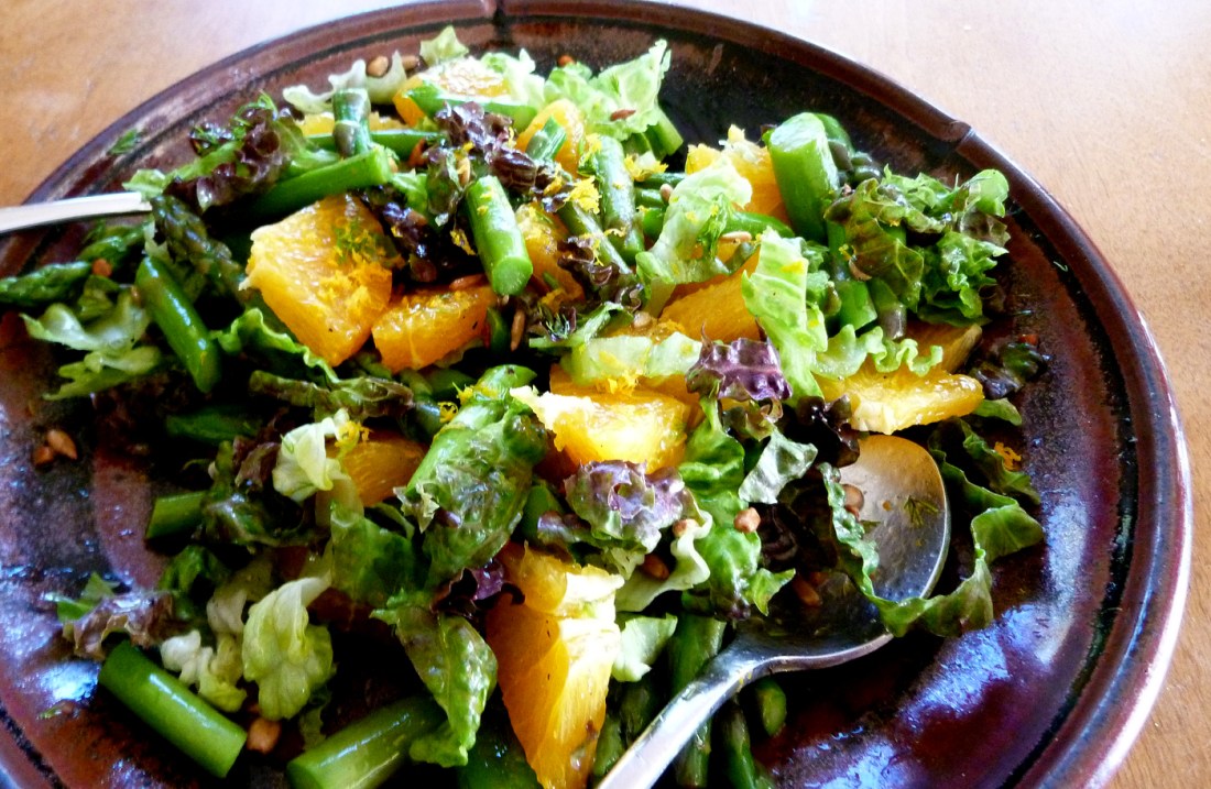 asparagus and orange salad