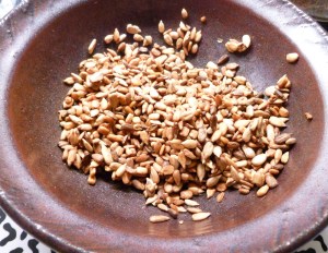seeds with shoyu