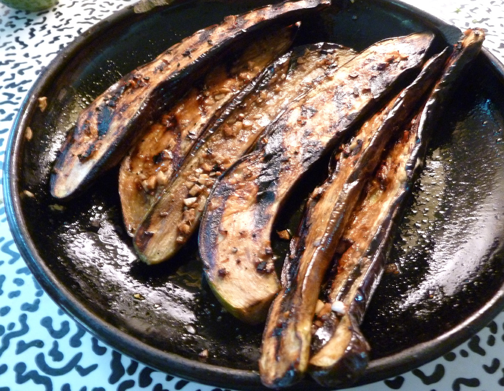 grilled eggplant