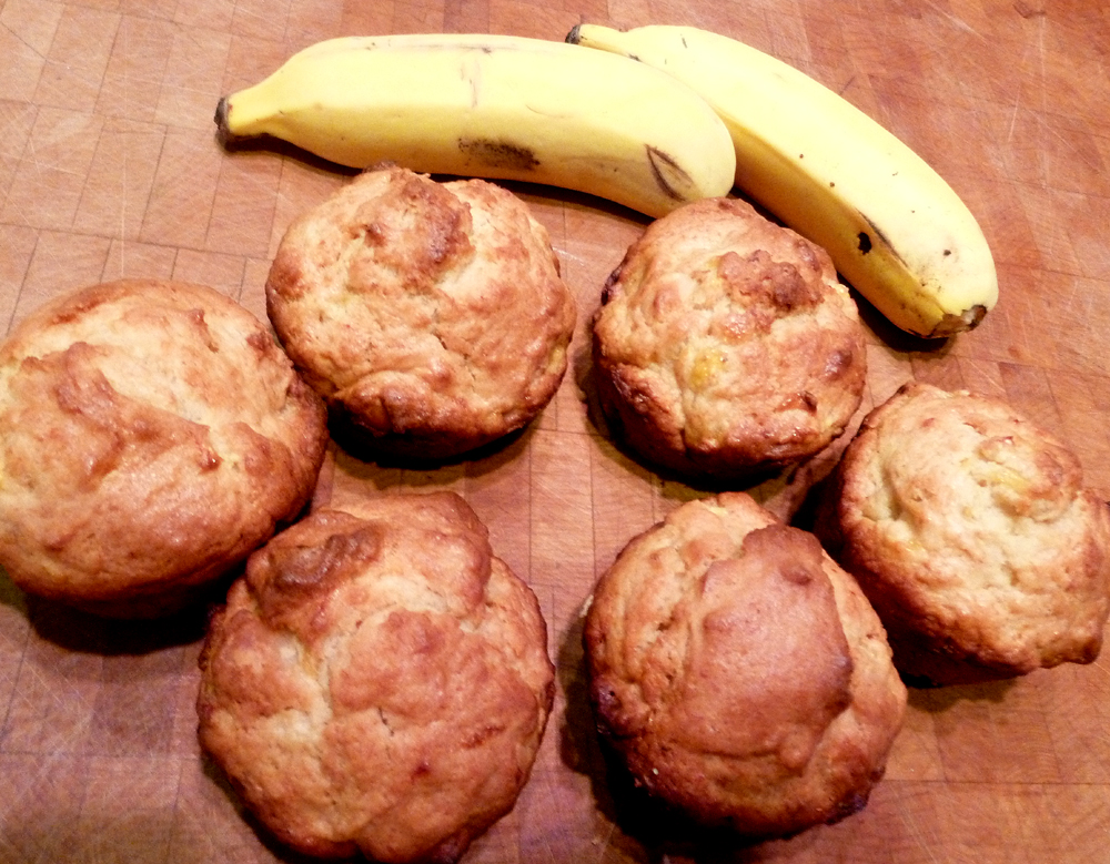 banana muffins
