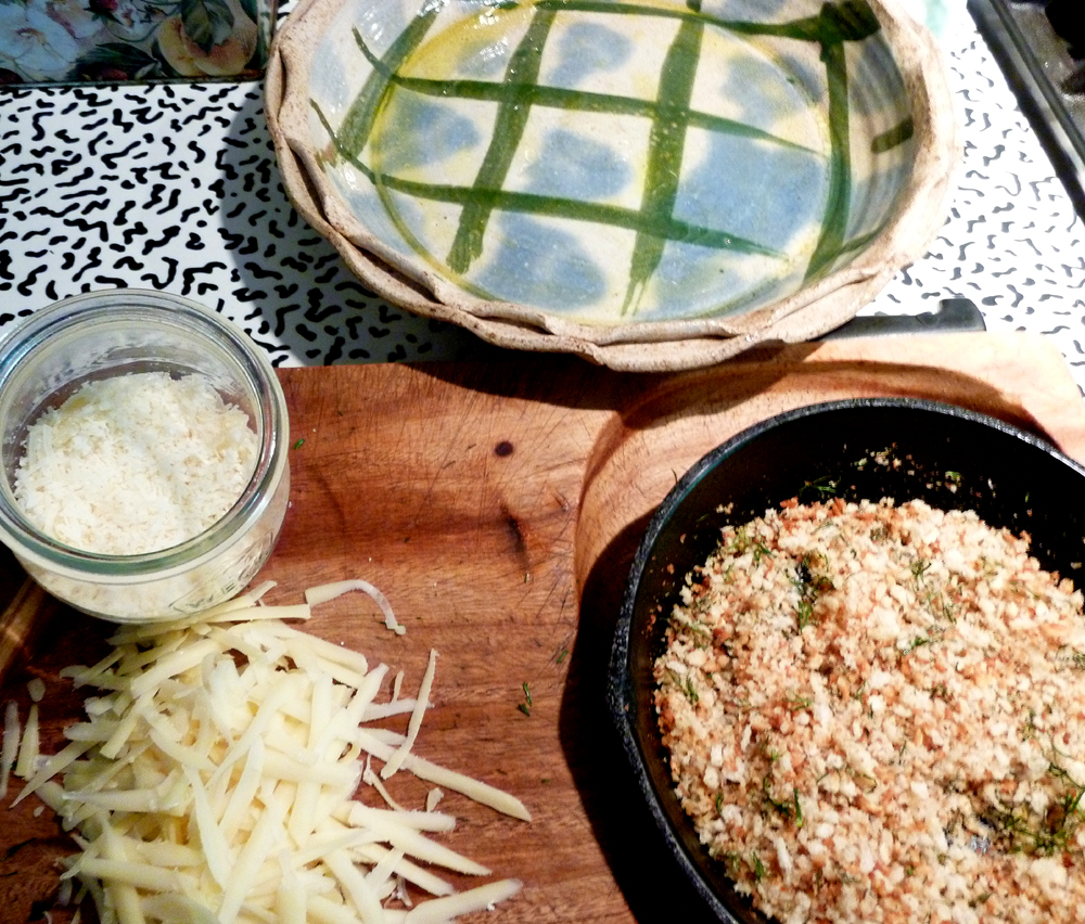 chard gratin ingredients 2