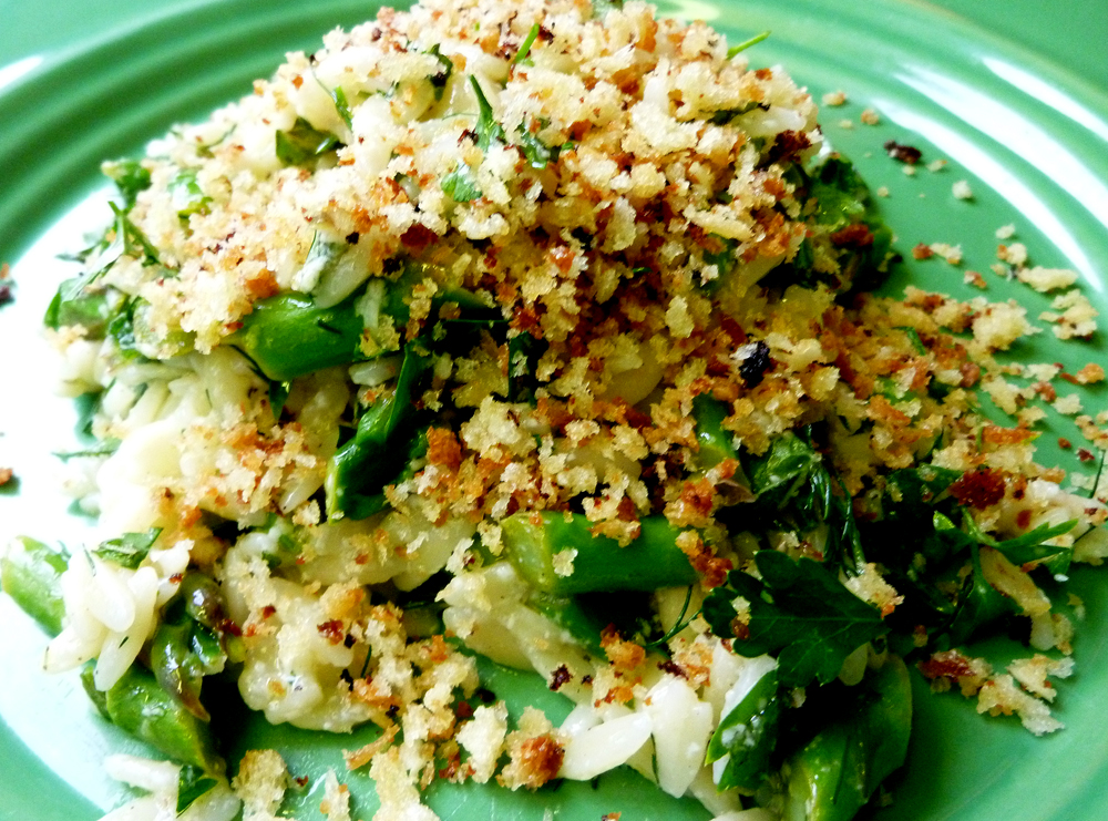 orzo with asparagus 2
